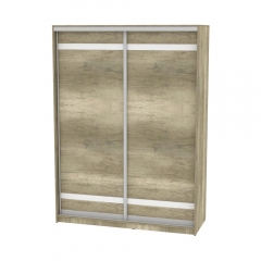Шкаф-купе Аларти B-230х160х60-2ДКМ-D9D9