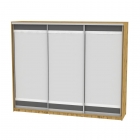 Шкаф-купе Аларти B-230х270х60-3ДВ-Графит-D10D10D10