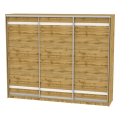 Шкаф-купе Аларти B-230х270х60-3ДВ-D9D9D9