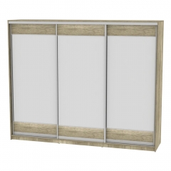 Шкаф-купе Аларти B-230х270х60-2ДКМ-D8D8D8