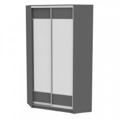 Шкаф-купе Аларти БеллаH92300х1153х1153Графит-D8D8