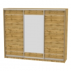 Шкаф-купе Аларти B-230х270х60-2ДВ-D7D8D7