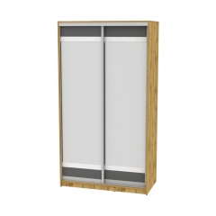 Шкаф-купе Аларти B-220х120х60-3ДВ-Графит-D10D10