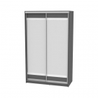 Шкаф-купе Аларти B-220х135х60-1Графит-D10D10