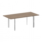 Стол переговорный на П-образном м/к Рива ONIX DIRECT LUX M-O.MP-PRG-19 Дуб Аризона