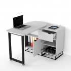 Стол R-home трансформер комплект City белый