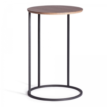 Журнальный стол Tetchair Mone МДФ/металл, 45х45х70,5 см, акация/черный