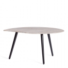 Журнальный стол Tetchair RIMMINI мдф, 77х78х50,4 см, скания темный/черный