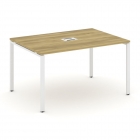 Стол переговорный 1 столешница Рива CONCEPT CN.PRG-013 Дуб Винченцо Белый