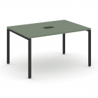 Стол переговорный 1 столешница Рива CONCEPT CN.PRG-013 Кобо Черный