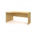 Стол компьютерный угловой Альтерна Р.СКУ-14 левый Крафт белый