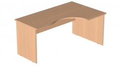 Стол компьютерный угловой Альтерна Р.СКУ-14 правый Крафт белый