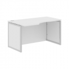 Стол письменный левый Skyland XTEN-QP XQPCET 149H L Белый Серый