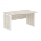 Стол письменный правый Skyland XTEN-QP XQPCT 149 R Сосна Эдмонт Белый