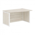 Стол письменный правый Skyland XTEN-QP XQPCT 149H R Сосна Эдмонт Белый