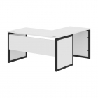 Стол письменный угловой левый Skyland XTEN-QP XQPCT 1415 L Белый Антрацит