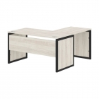 Стол письменный угловой левый Skyland XTEN-QP XQPCT 1415 L Сосна Эдмонт Антрацит