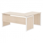 Стол письменный угловой левый Skyland XTEN-QP XQPCT 1615 L Бук Тиара Белый