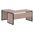 Стол письменный угловой правый Skyland XTEN-QP XQPCT 1615 R Дуб Сонома Антрацит