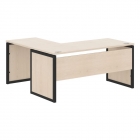 Стол письменный угловой правый Skyland XTEN-QP XQPCT 1615 R Бук Тиара Антрацит