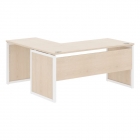 Стол письменный угловой правый Skyland XTEN-QP XQPCT 1615 R Бук Тиара Белый