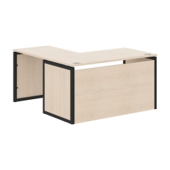 Стол письменный угловой правый Skyland XTEN-QP XQPCT 1415H R Бук Тиара Антрацит