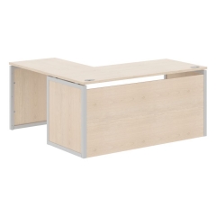 Стол письменный угловой правый Skyland XTEN-QP XQPCT 1615H R Бук Тиара Серый