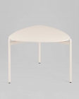 Журнальный столик Stool Group Erida керамика кремовый