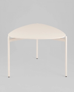 Журнальный столик Stool Group Erida керамика кремовый