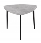 Журнальный столик Stool Group Alara серая керамика