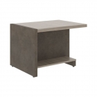 Стол журнальный Skyland WOODandSTONE СФ-531601 Дрифтвуд Бетон Чикаго темный