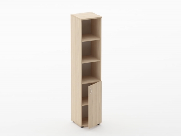 Шкаф высокий полуоткрытый Персона Грата Twin 16.16.14Пр Туя