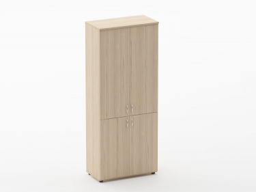 Шкаф высокий закрытый Персона Грата Twin 16.16.101 Туя