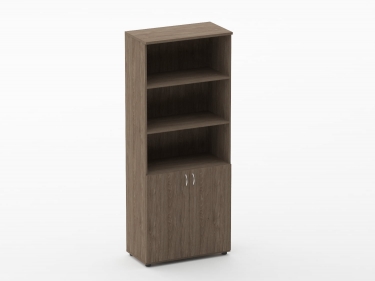 Шкаф высокий полуоткрытый Персона Грата Twin 16.16.141 Дуб Верцаска