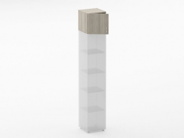 Антресоль Персона Грата Twin 16.13.13Л Дуб Сантана светлый