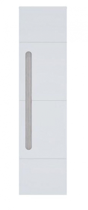 Пенал Стиль Палермо Юниор 02 Ясень шимо светлый Белый глянец