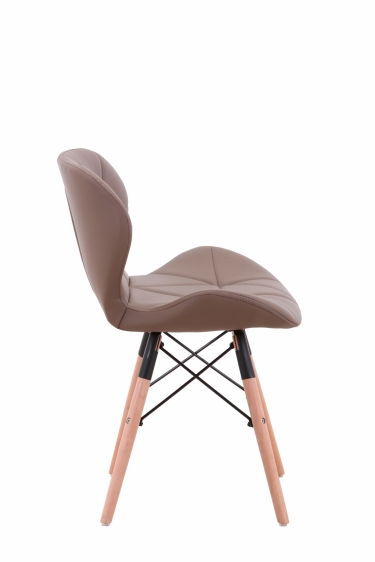Стул Stool Group Бон экокожа Коричневый