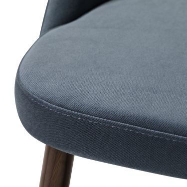 Стул R-home Lars Diag grey/т.орех