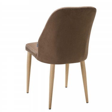 Стул R-home Alen Diag beige/нат.дуб