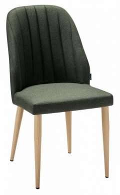 Стул R-home Alen темно-зеленый/нат.дуб