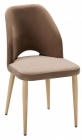 Стул R-home Ledger Diag beige/нат.дуб