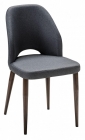 Стул R-home Ledger темно-серый/т. орех
