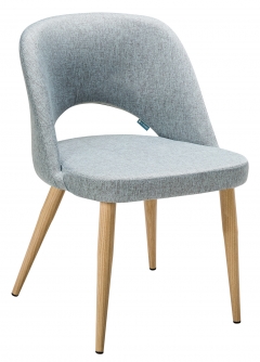 Стул R-home Lars Сканди Грей/Натур