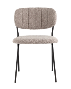 Стул Stool Group Кэрол без подлокотников букле серый