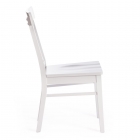 Стул Tetchair Retro / 1 шт. в упаковке дерево гевея, МДФ, 44,3 x 55 x 89 x SH45см, Белый White