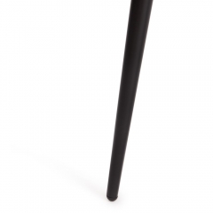 Стул Tetchair MANTRA mod. 713 / 1 шт. в упаковке ткань/металл, 49х61х82 см, высота до сидения 49 см, бежевый barkhat 5/черный