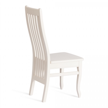 Стул Tetchair DOLCE жесткое сидение бук, мдф, 40х46х100см, Ivory white