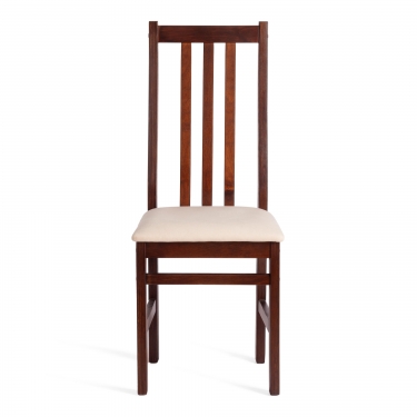Стул Tetchair SWEDEN комплект NEW, Многослойный березовый шпон, 41х40х99 см, cappuchino/велюр бежевый