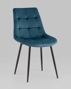 Стул Stool Group Флекс New велюр сине-зеленый 2 шт.