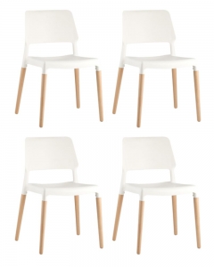 Стул Stool Group BISTRO белый 4 шт.